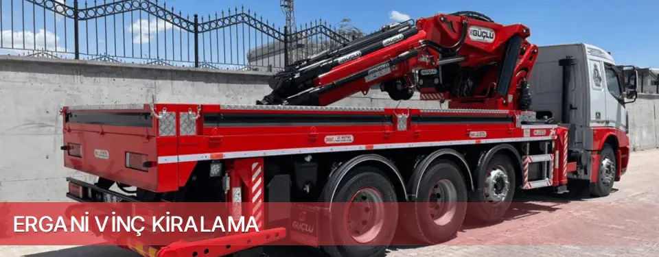 Ergani İlçemi Vinç Kiralama